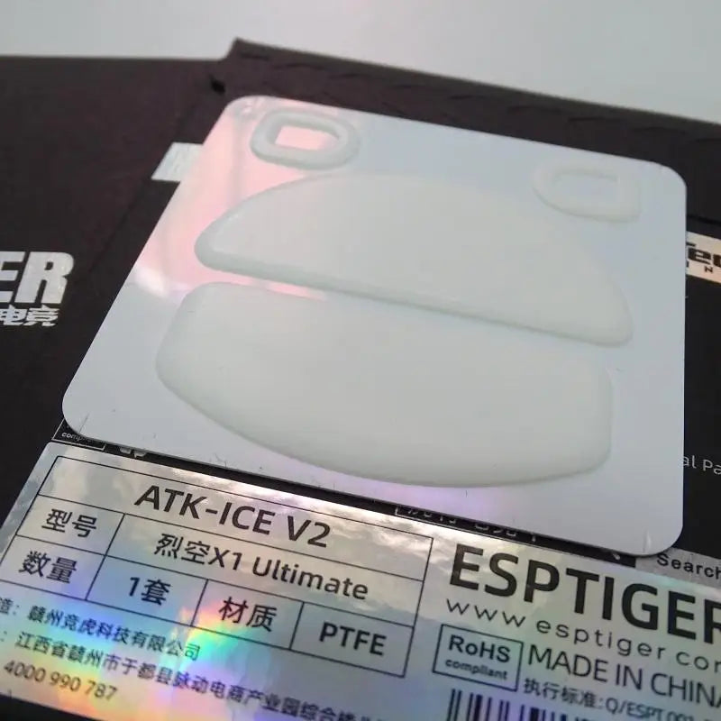 652F Esportstiger Mouse Skates Glides Feet Pad Sticker ATK Round Zpaxo