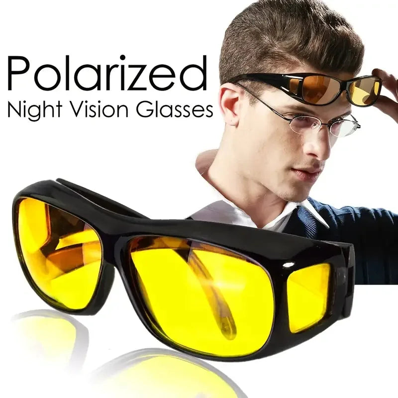 Night Vision Sunglasses Car Driving Glasses Driver Goggles Unisex Sun