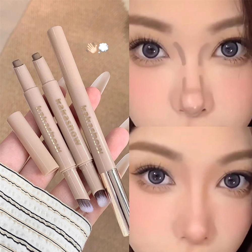 3D Contouring Pen Long Lasting Waterproof Matte Bronzer Stick Nose Zpaxo