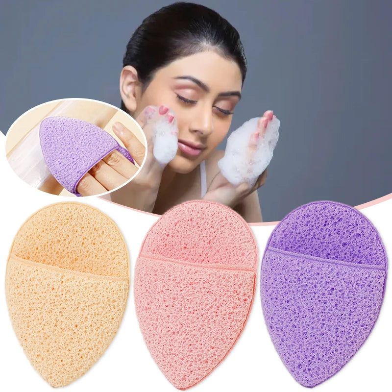 Face Wash Cleansing Puff Soft Cosmetic Sponge Deep Facial Mask Makeup Zpaxo