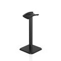 Universal Headphone Stand & Headset Holder – Black or White Headphone Stand Zpaxo black