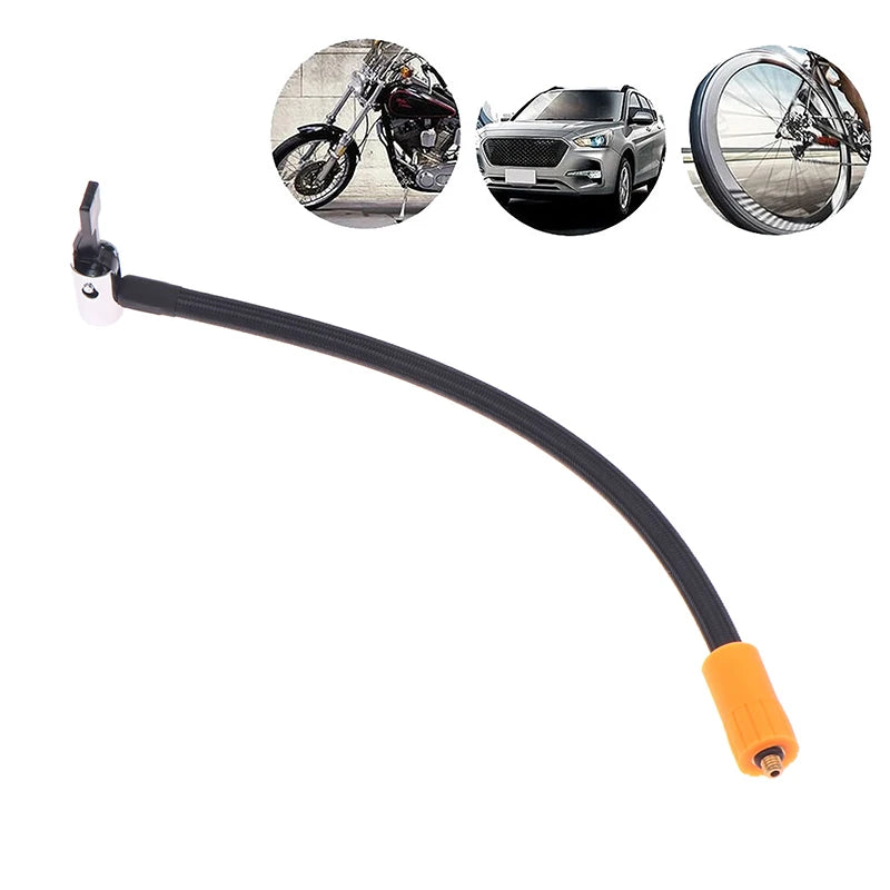 Rustproof Fine Thread Inflation Hose Adapter Standard Tire Valve Car