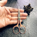 Stainless Steel Nail Scissor Retro Finger Toe Dead Skin Remover