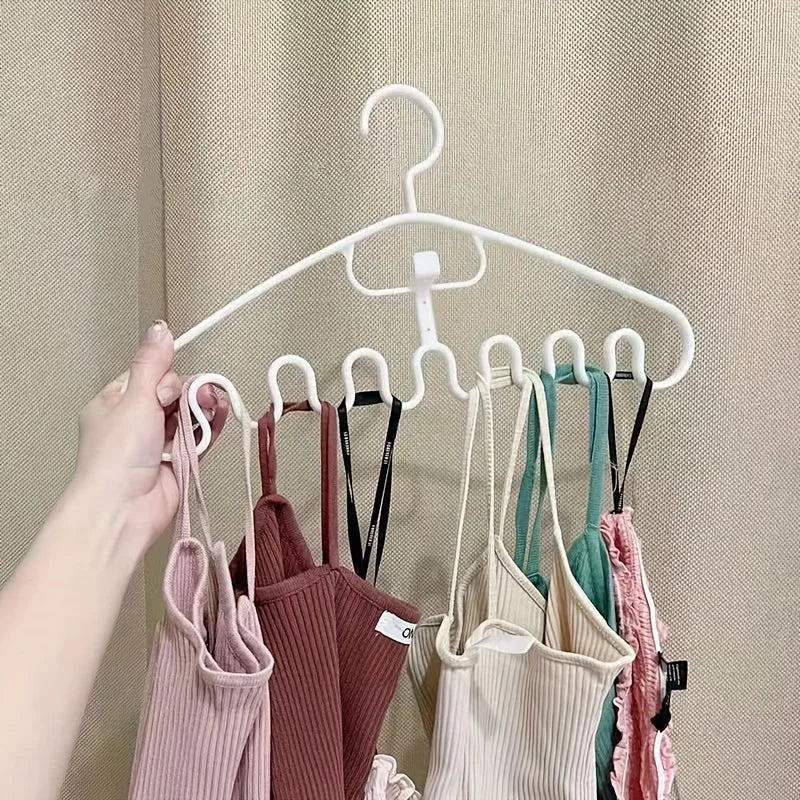 Wave-shaped Clothes Hanger Garment Rack Drying Laundry Storage