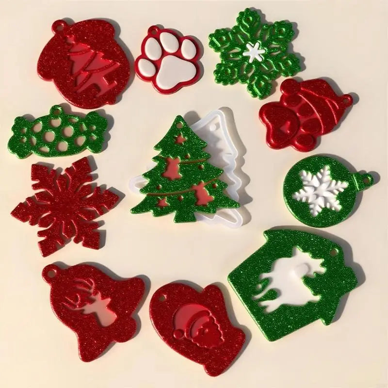 Festival Silicone Mould Reindeers Snowman Home Craft Project