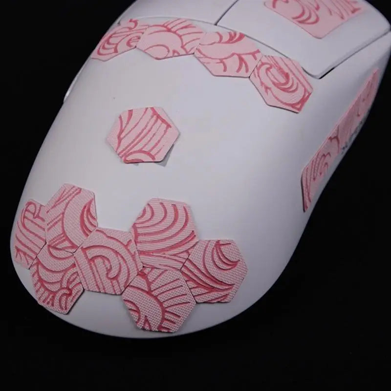 652F Esportstiger Mouse Skin Anti-slip Grip Tape DIY Version Gaming Zpaxo