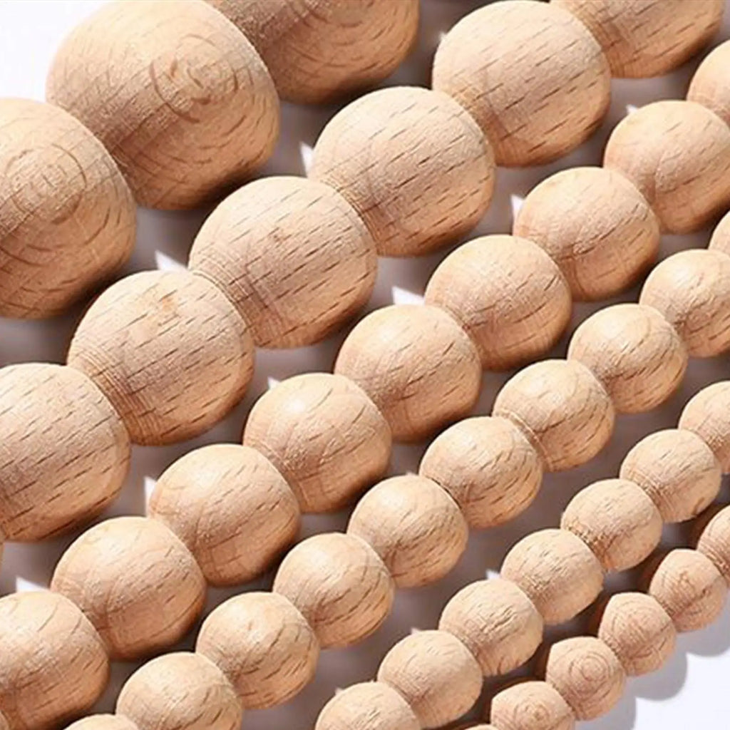 Half Round Wooden Beaded Molding Sticks Multifunctional Craft Wood