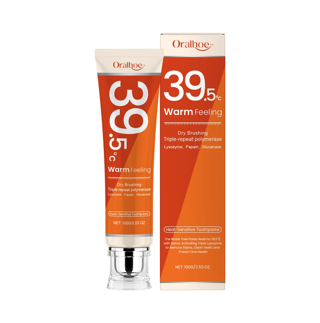 Heat-Sensitive Toothpaste Removes Stains,Plaque Removal,Inhibits Calculus,Refreshes Breath,Whitens,Protects Enamel,Oral Care Zpaxo 100g boxed
