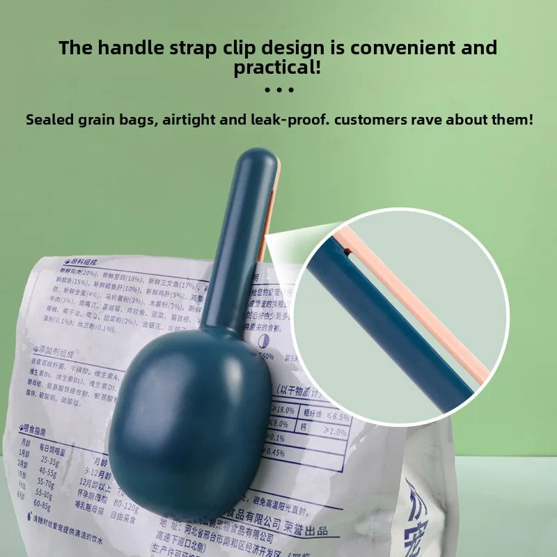 Leak Proof Portable Eco Friendly Fashion Pet Food Scoop