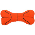 Latex Dog Chew Small Puppy Squeaky Bones Shaped Basketball