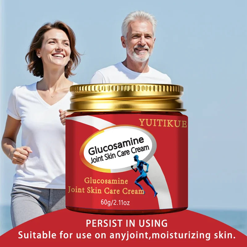 YUITIKUE Glucosamine Joint Cream 60g – Fast-Absorbing Formula Glucosamine Joint Cream Zpaxo