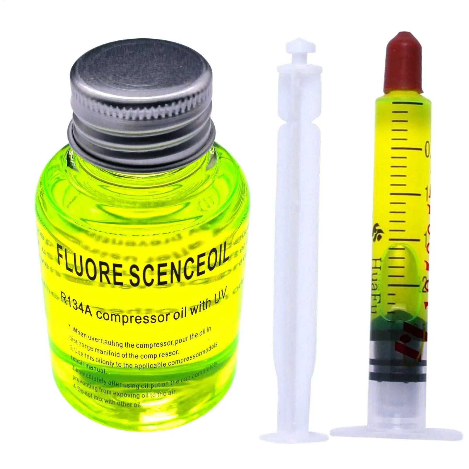 Car Air Conditioner Leak Detection Fluorescent Oil Detector Agent