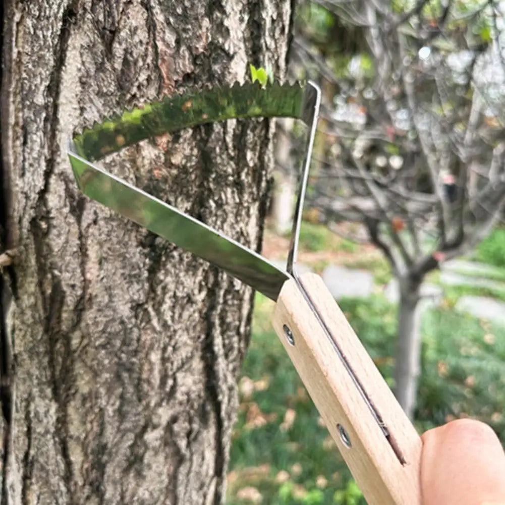 Heavy-Duty Manual Weed Cutter – Piercing Tip & Root Puller Manual Weeding Tool Zpaxo