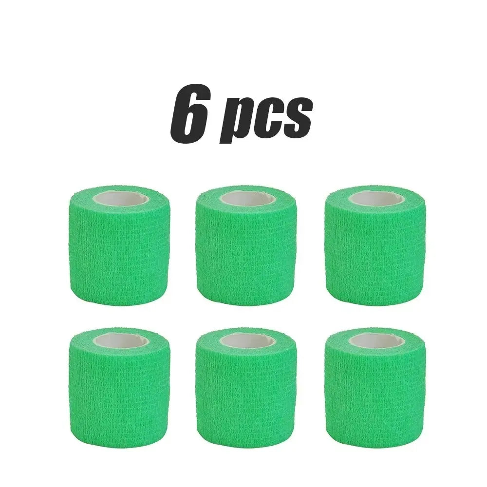 6-Pack Self-Adhesive Elastic Bandage Wrap – Sport Cohesive Tape