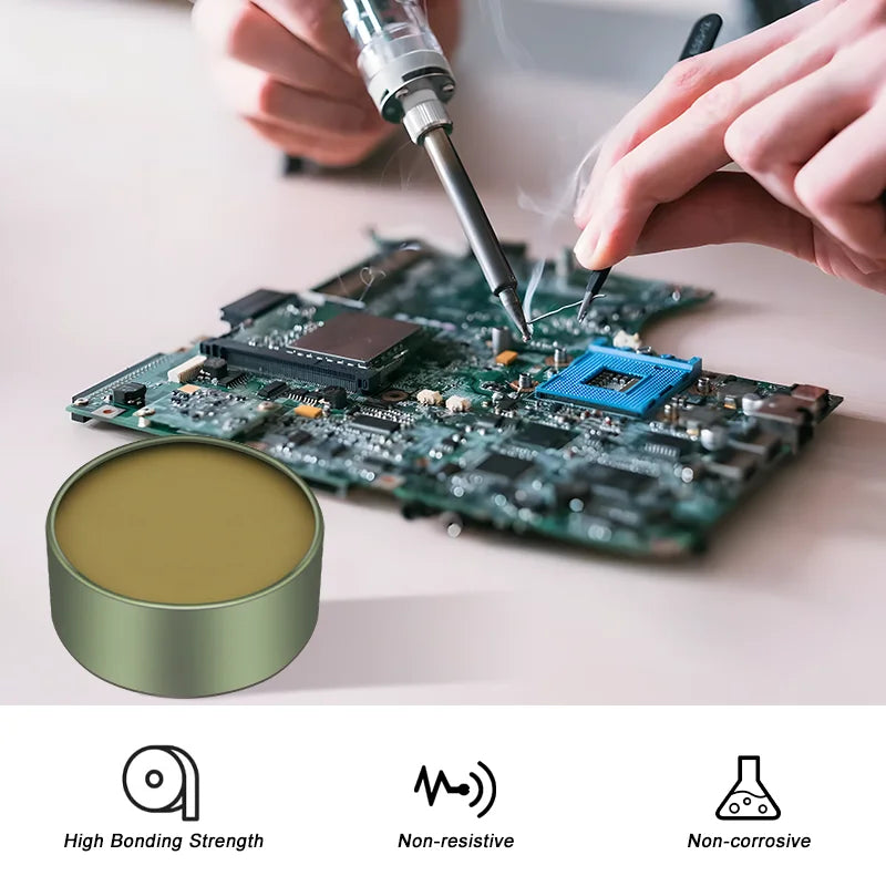 Solder Paste Rosin Flux No Clean Repair Electronic Circuit Board