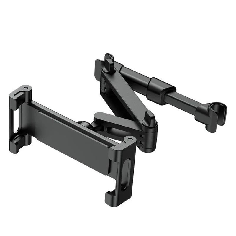Telescopic Car Tablet Holder Back Seat Headrest Mount 360 Rotation