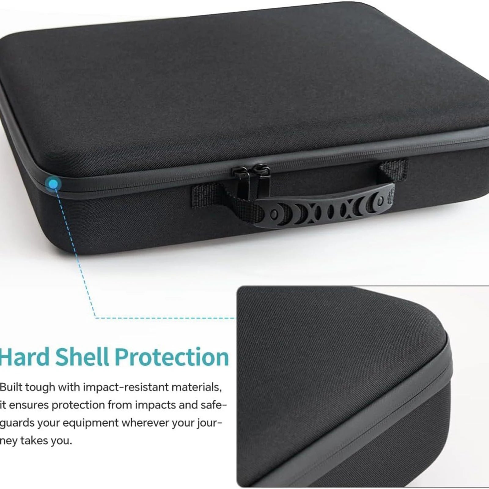 Portable Carry Bag Handle Protective Hard Carrying Case Multiple Zpaxo