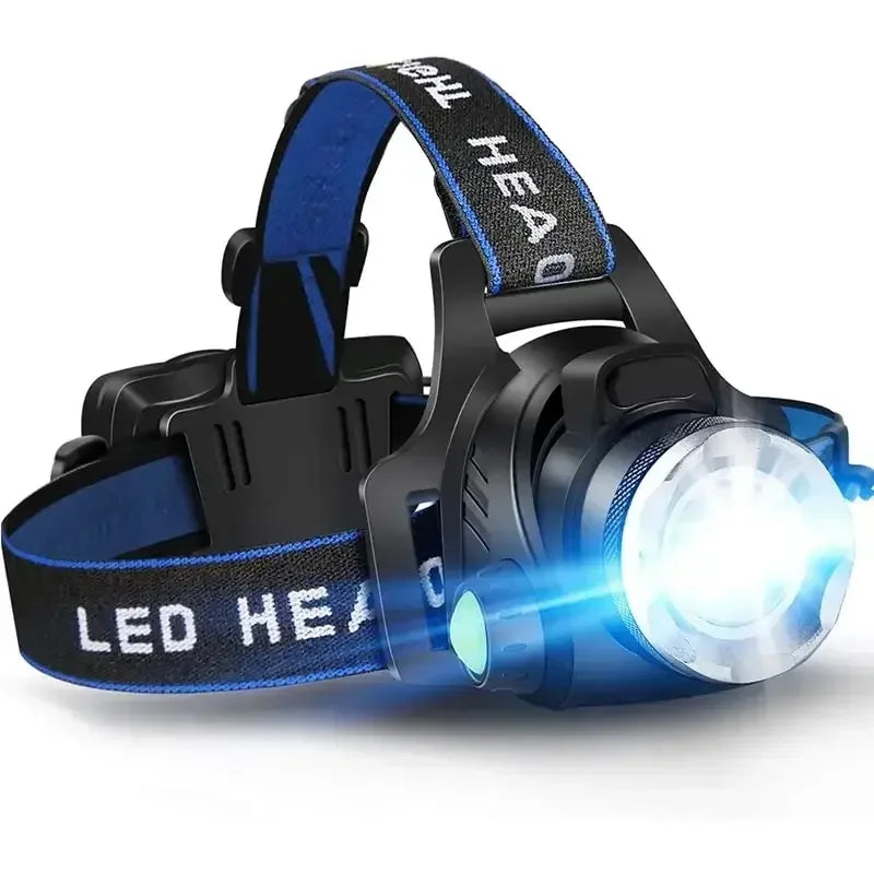 ESMARTER 1000 Lumen LED Headlamp – Rechargeable & Zoomable LED Headlamp Zpaxo