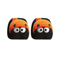 Funny Face Expressions Protector Funny Slanted Eyes Cartoon Print Car Headrest Cover And Cool Decoration Cartoon Face Elastic Zpaxo C