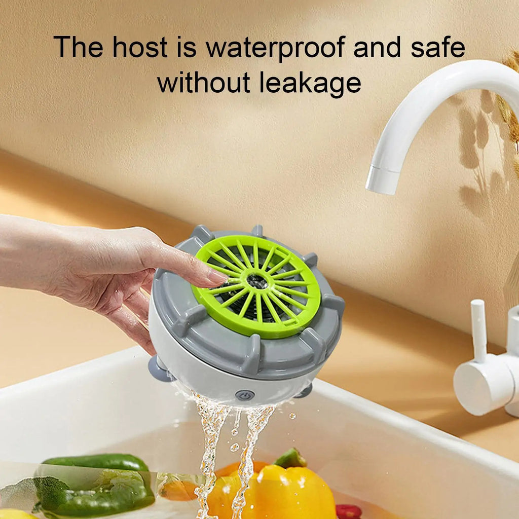 Portable Fruit Vegetable Cleaning Machine Automatic Turbine Purifier