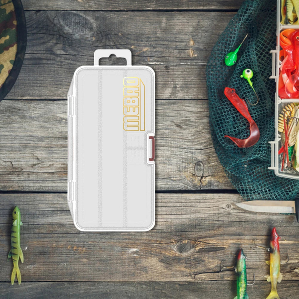 Bait Lure Hook Accessories Box with Removable Dividers Bait Storage Box Fishing Tackle Storage Trays for Fishing Zpaxo