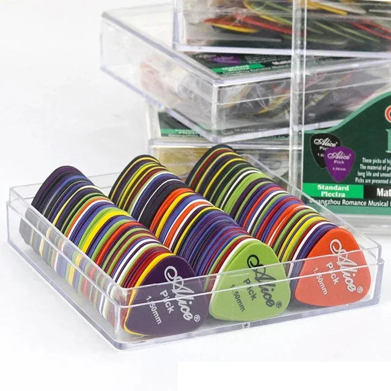 Guitar Picks Set 10/50/90 Pcs – Mixed Thickness 0.58–1.5mm