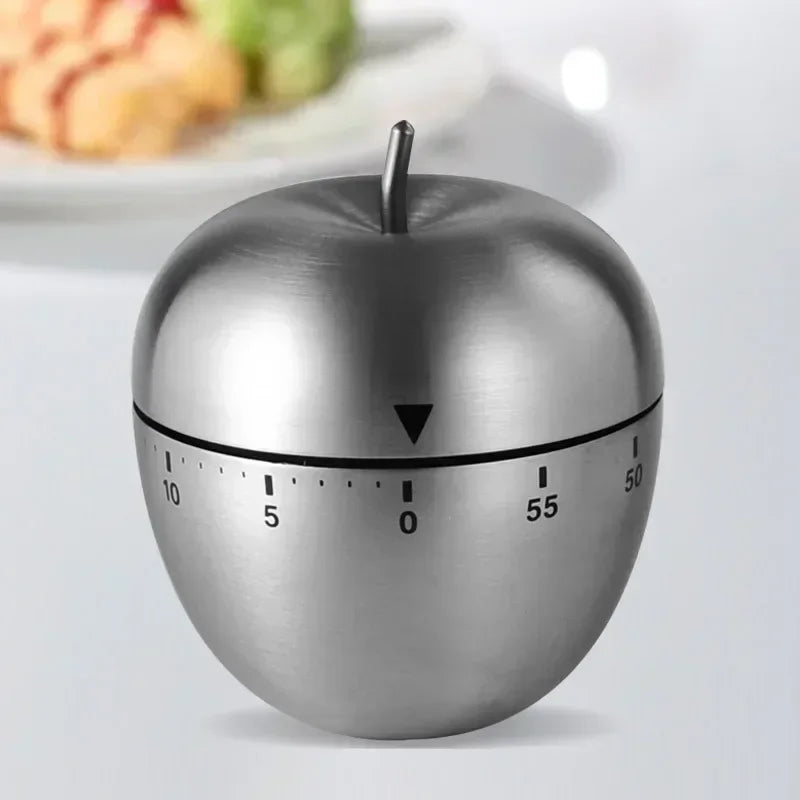 Mechanical Kitchen Dial Timer – Egg & Cooking Countdown Mechanical Kitchen Timer Zpaxo Apple Timers