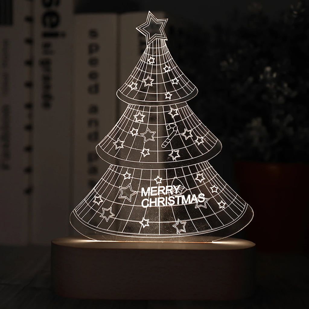 1- Oval Wooden LED Light Display Luminous Base Resin Letter Lamp
