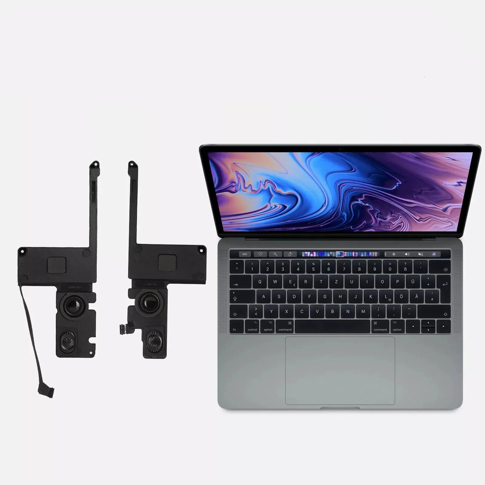 1 Pair Left Right Side Internal Speaker Macbook A1398 Mid-2012-2015