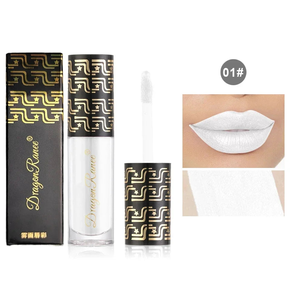 Ryukin Matte Liquid Lipstick Makeup Lip Glaze Moisturizing Waterproof Zpaxo 01
