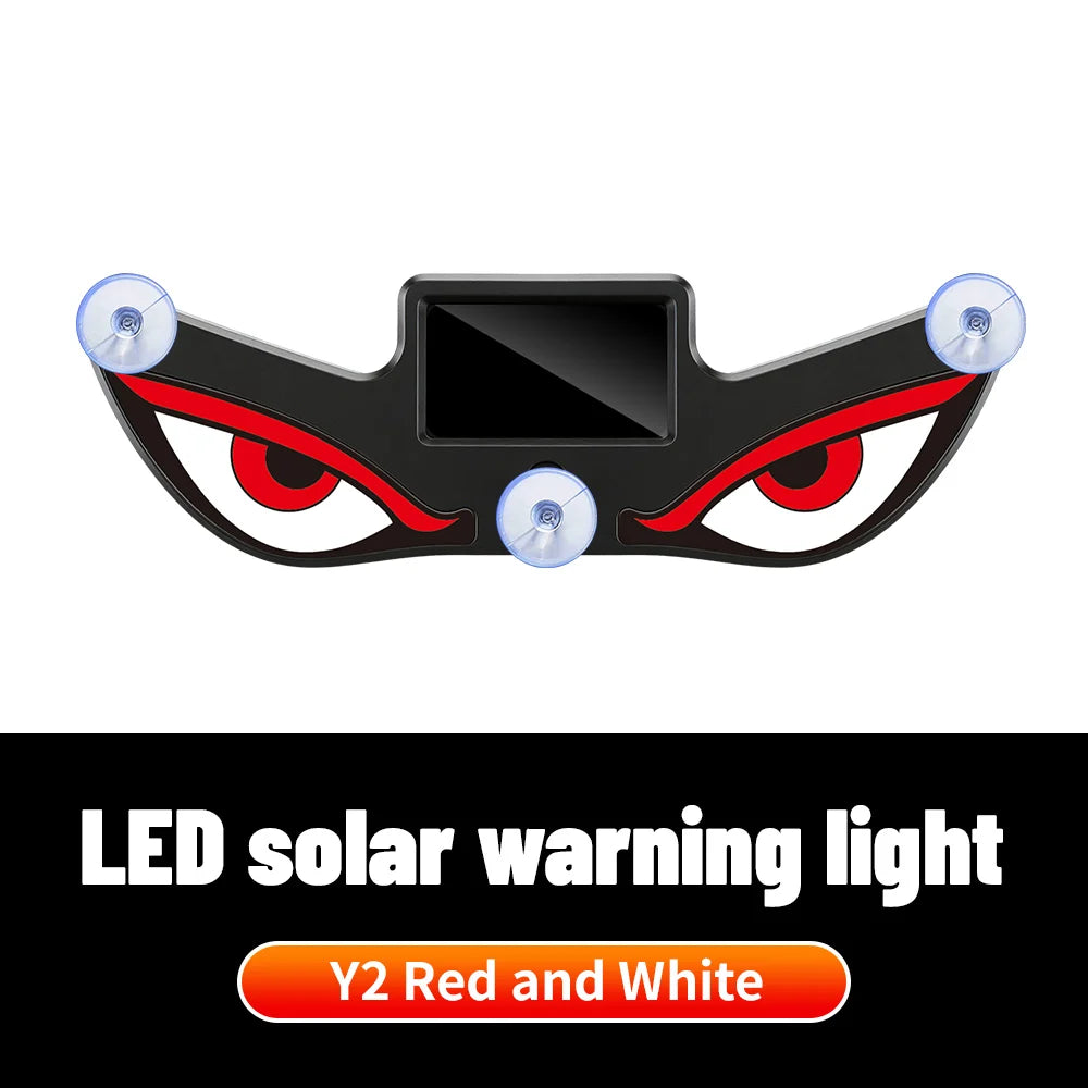 Blinking Animated Sun Magic Eye Car LED Light Dynamic Decorative Lamp