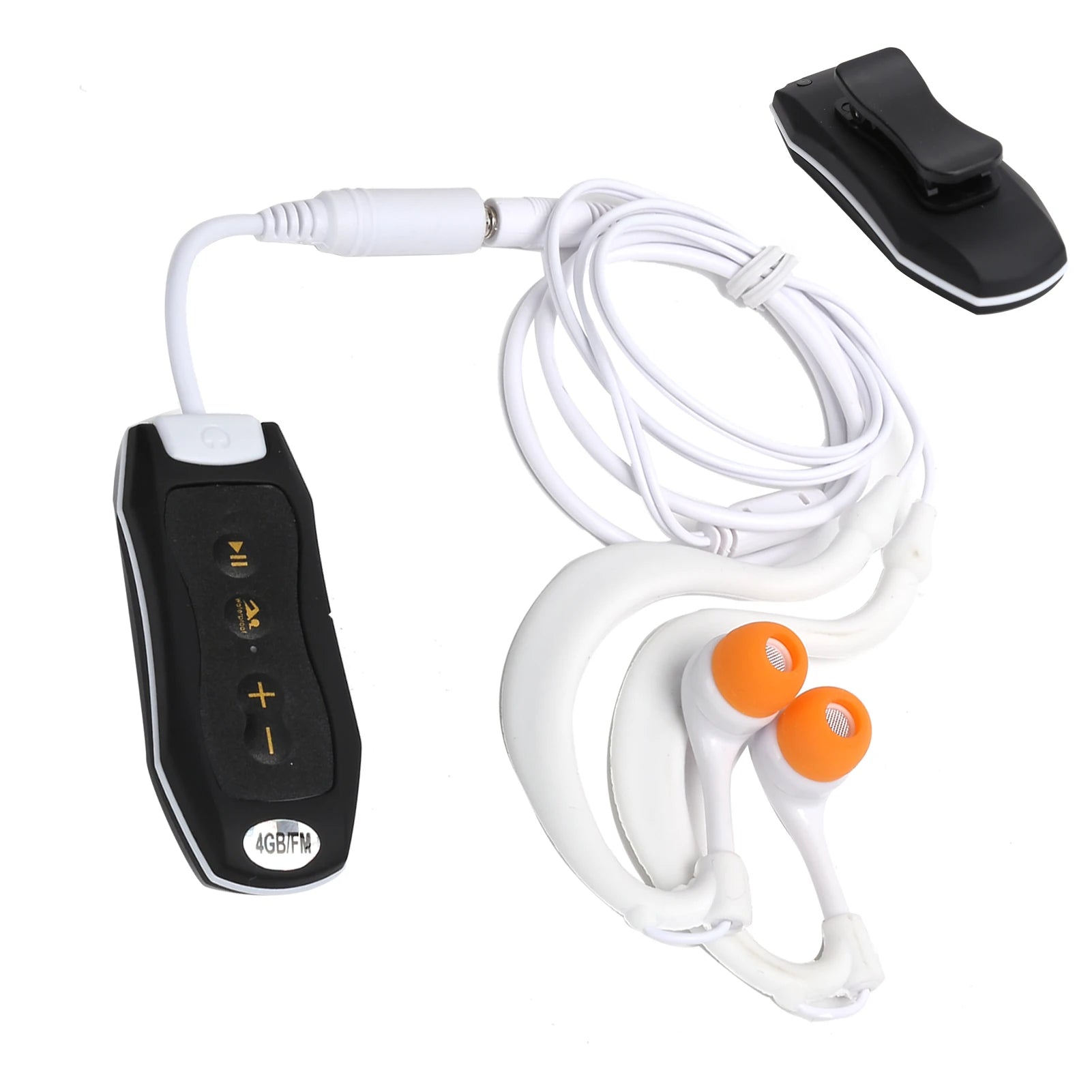 4GB IPX8 Waterproof FM Music Player Portable Diving Sports MP3