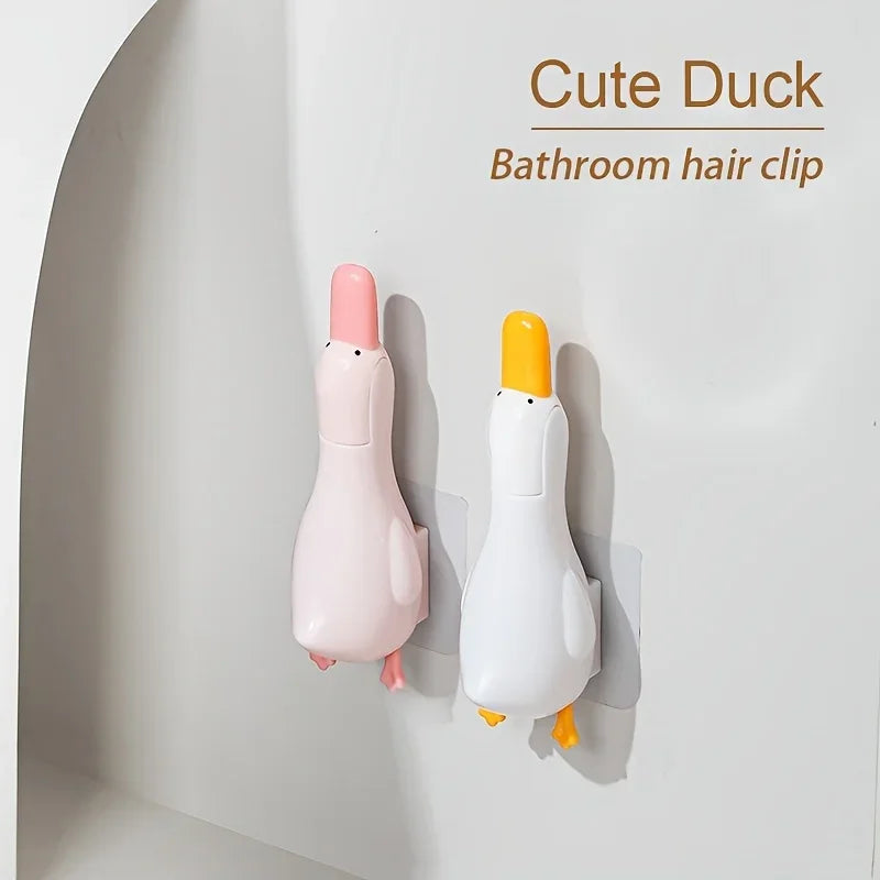 Bathroom Wall-mounted Hair Cleaning Clip Floor Drain Cleaning Tool Garbage Clip Toilet Sewer Tweezers Kitchen Sink Cleaning Tool Zpaxo