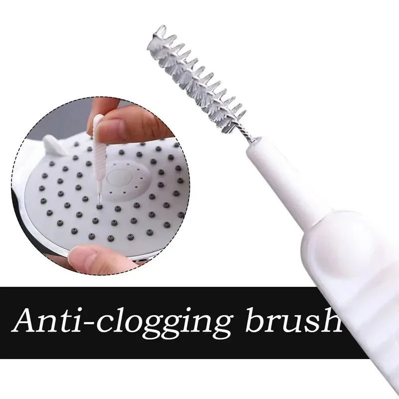 10-Piece Shower Head & Pore Gap Cleaning Brush Set