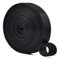 5M Roll Fastening Tape Cable Ties Reusable Double Side Self Adhesive Zpaxo 20mm 5Meter black