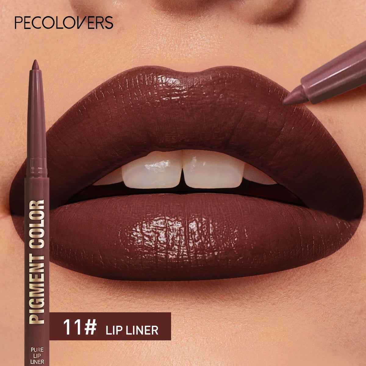 1PC Matte Lip Liner - Long-lasting, Waterproof, Easy To Glide, Moisturizing Formula for All Skin Types, Lip Makeup Zpaxo 11