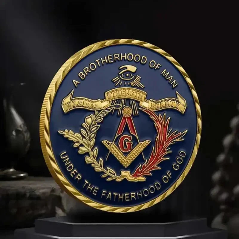 U S Commemorative Coins Freemasonry Medals Metal Badges Collectible