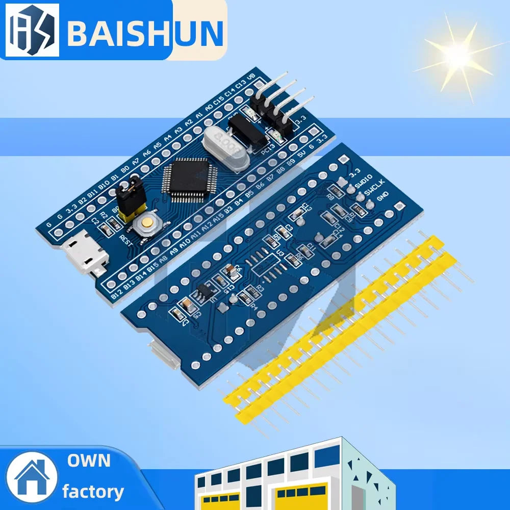 STM32F030C8T6 ARM Cortex-M0 Development Board Compact Minimum System Zpaxo