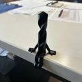 Drill Bit Companion Possessive Leg Sculpture Movable Joints