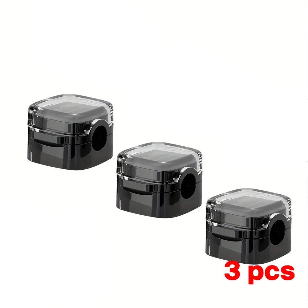 Universal Colorful Magnetic Cable Organizer Smooth Adjustable Cable Holder Under Desk Cable Management Wire Keeper Cable Clips Zpaxo 3PCS Black