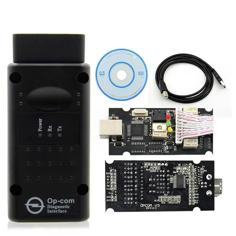 OPCOM V5 PIC18F458 OBD2 CAN Bus Diagnostic Tool for Opel