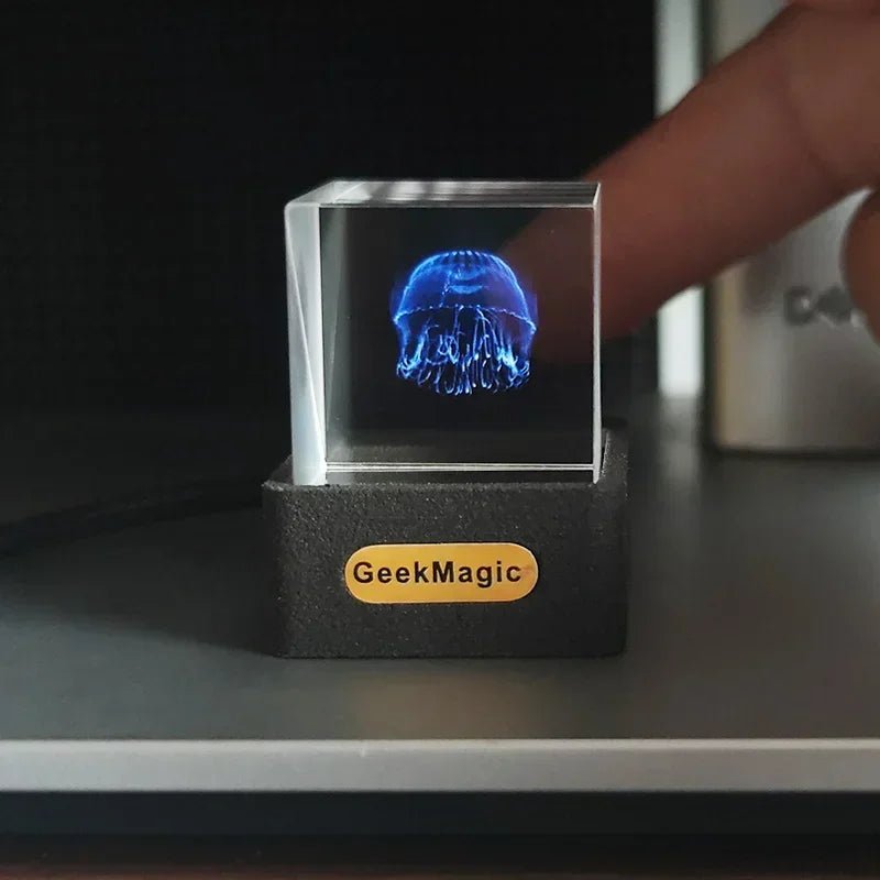 Creative Mini Geekmagic Crystal Display Desktop Game Decoration
