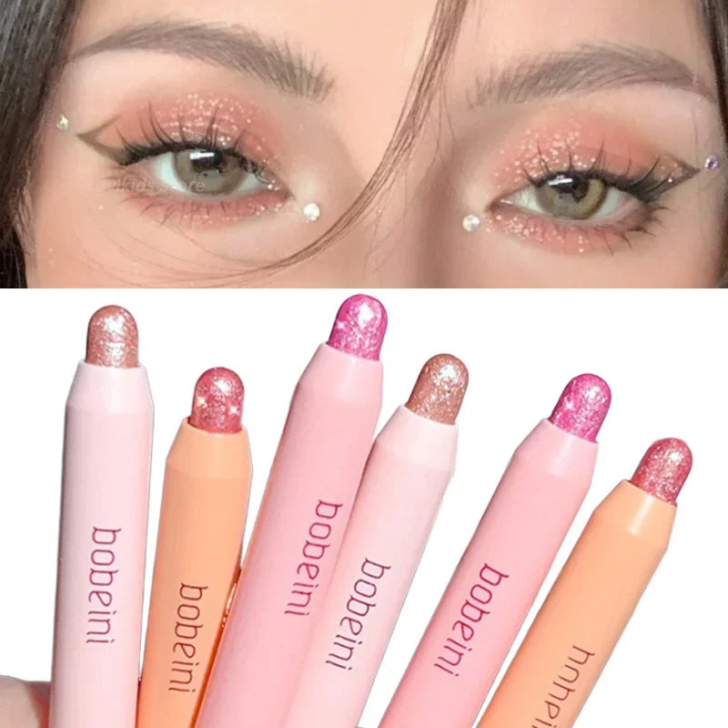 Pearlescent Eyeshadow Stick Pencil Glitter Waterproof Shimmer
