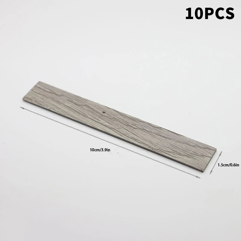 1 12 Scale Dollhouses Furniture Floor Boards Tiles Pvc Self-adhesive Zpaxo Grey Oak Color