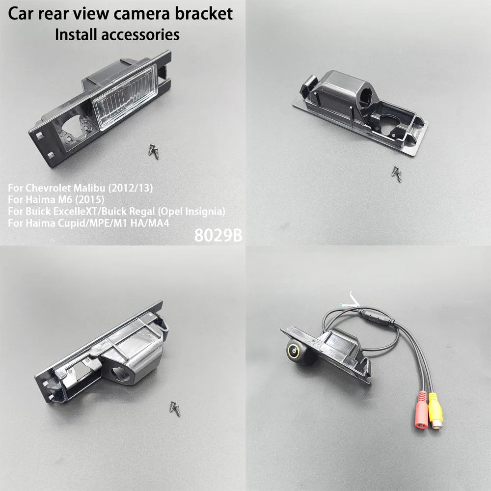 HD Rear View Backup Camera Reverse AHD CVBS License Plate Light Fits