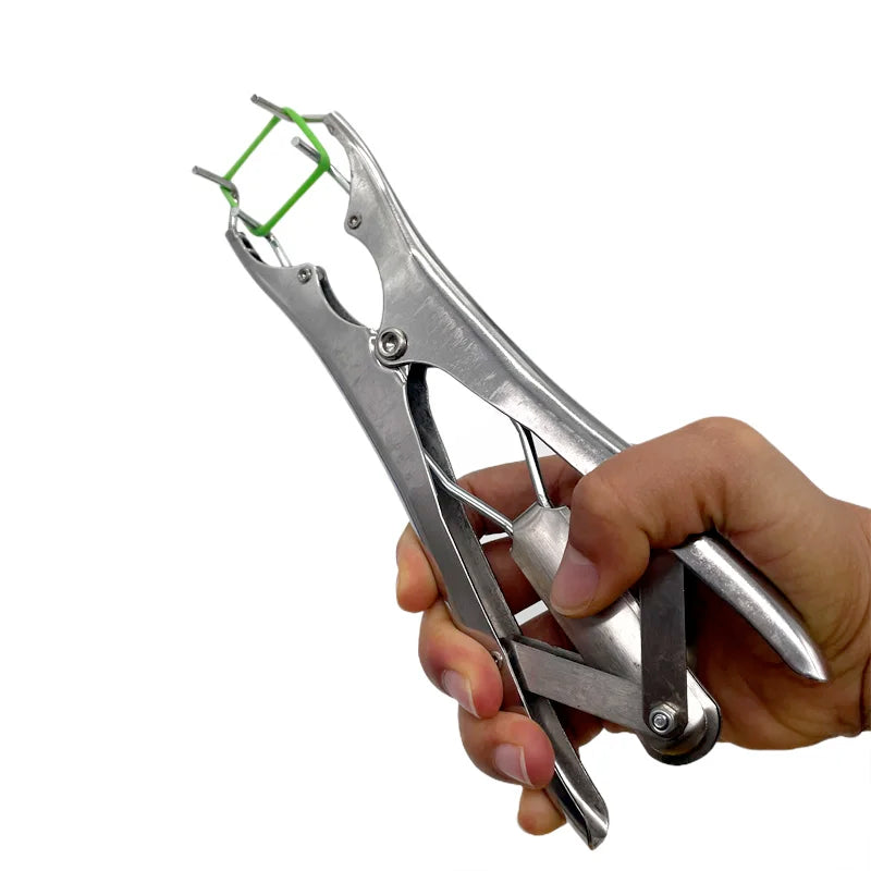 Sheep Broken Tail Castration Forceps Expansion Clamp Elasticity Zpaxo
