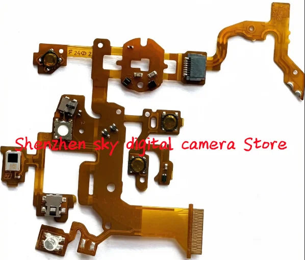Sony NEX-5T Cover Dial Mode Power Switch Button Key Flex Cable