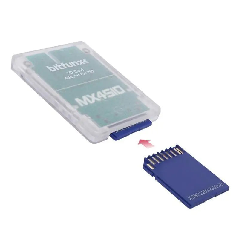 652F DIY MX4SIO SIO2SD Card Adapter Console Mini Reader Zpaxo