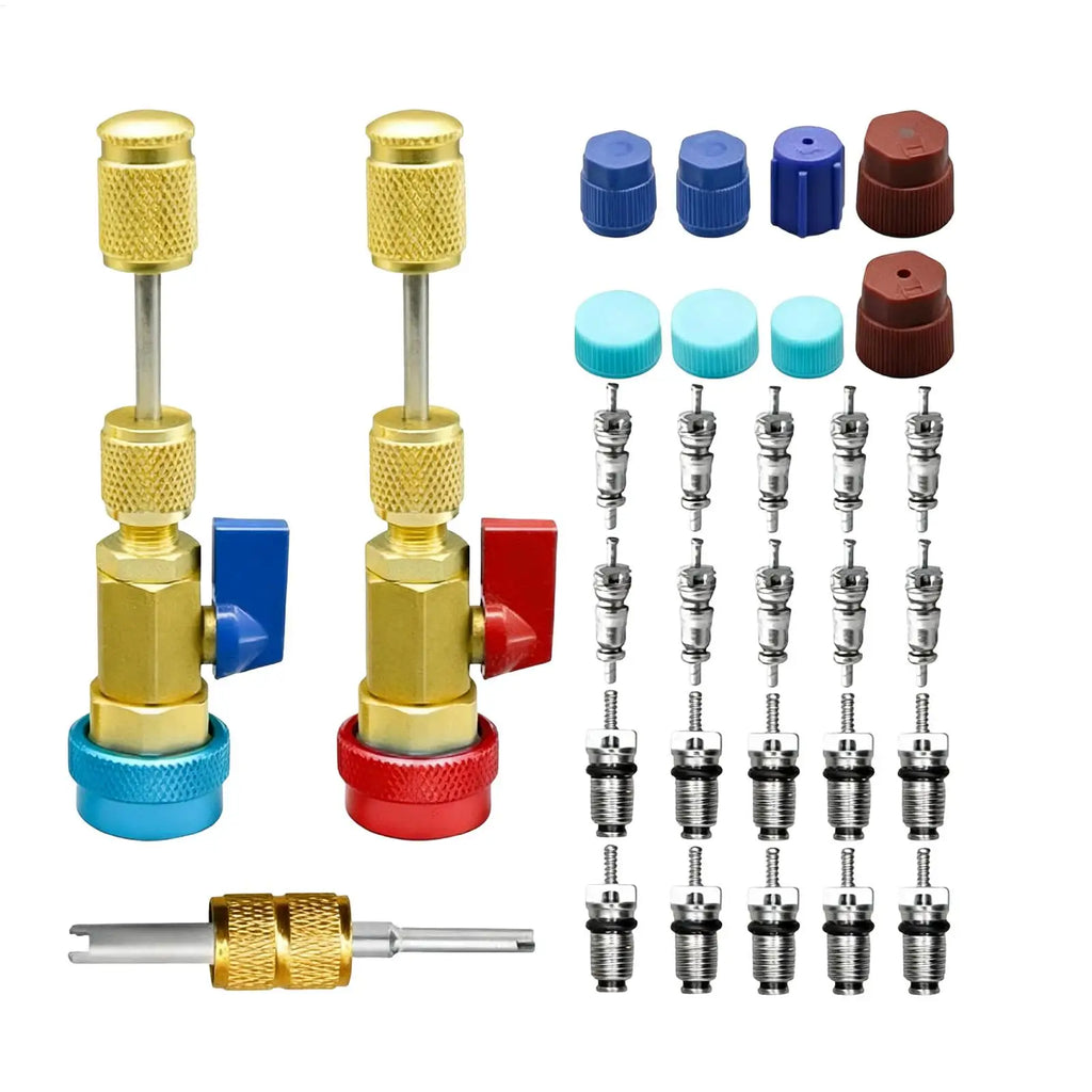 Valve Core Removal Tool Car AC Quick Remover Non Slip Handle Tire