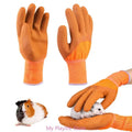 Pet Bite-resistant Gloves Anti Scratch Thickened Hand Protection Pet Training Assistant For Cats Dogs Squirrels Hamsters Birds Zpaxo Default Title